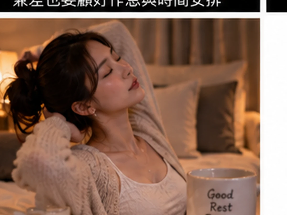 酒店兼差後安排休息與生活平衡