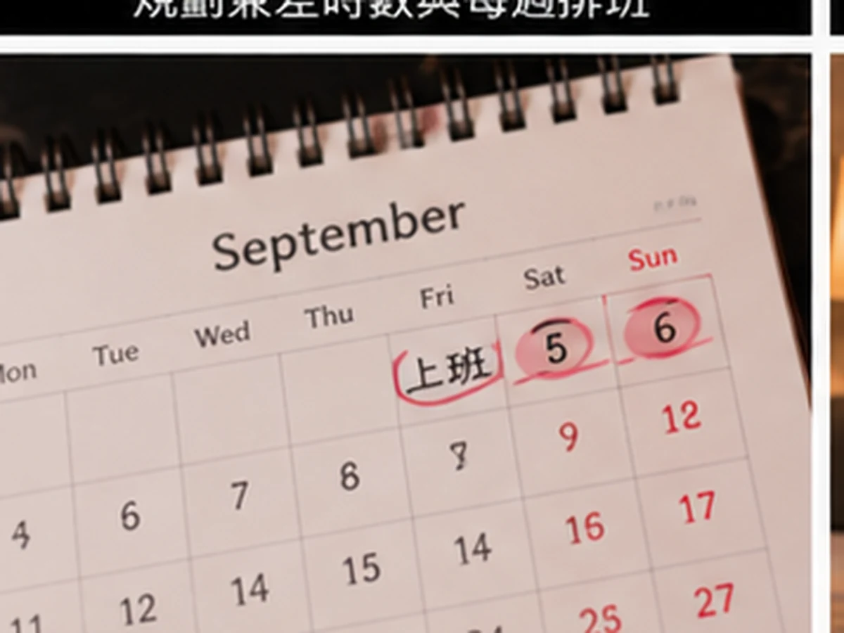 假日晚上酒店兼差週末班表安排