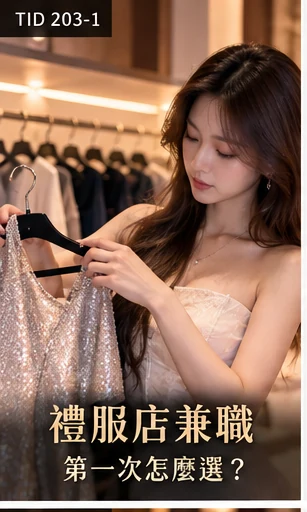 禮服店兼職第一次怎麼選？服裝報班與店型差異
