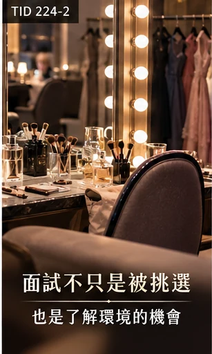 禮服店工作環境與化妝準備區