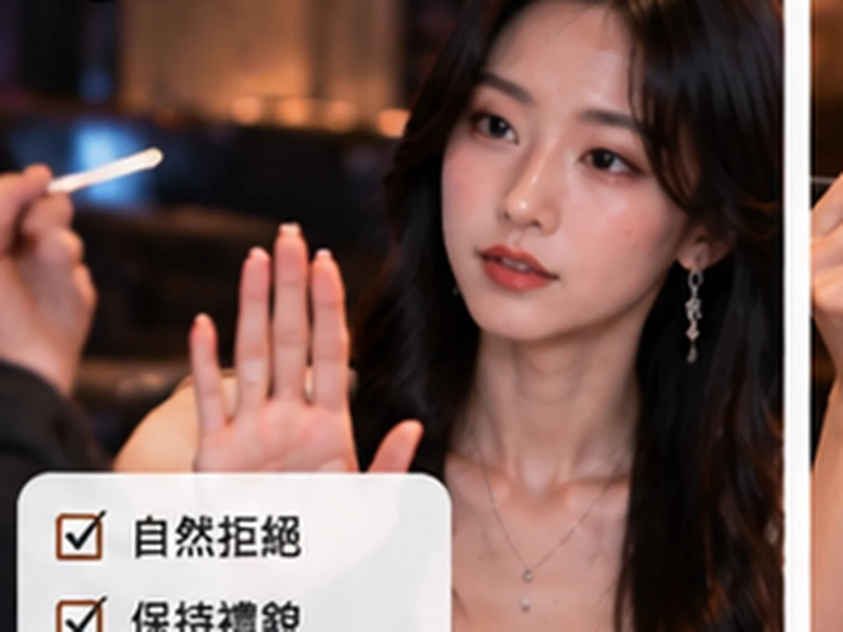 酒店公關不抽菸也能正常工作