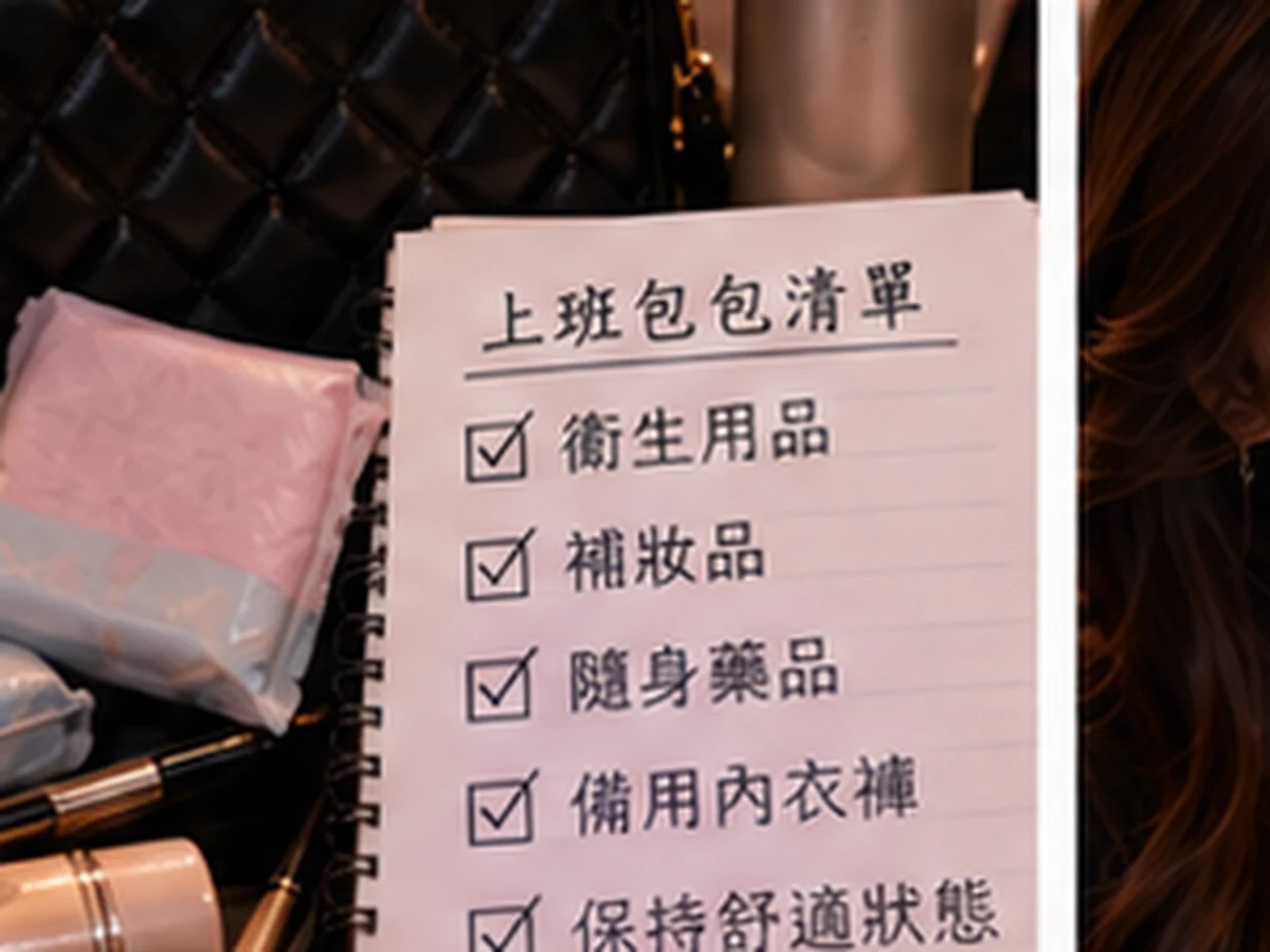 酒店公關生理期服裝與上班用品準備