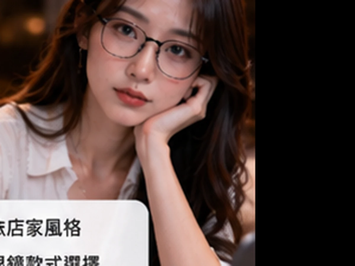 酒店公關戴眼鏡上班與造型搭配