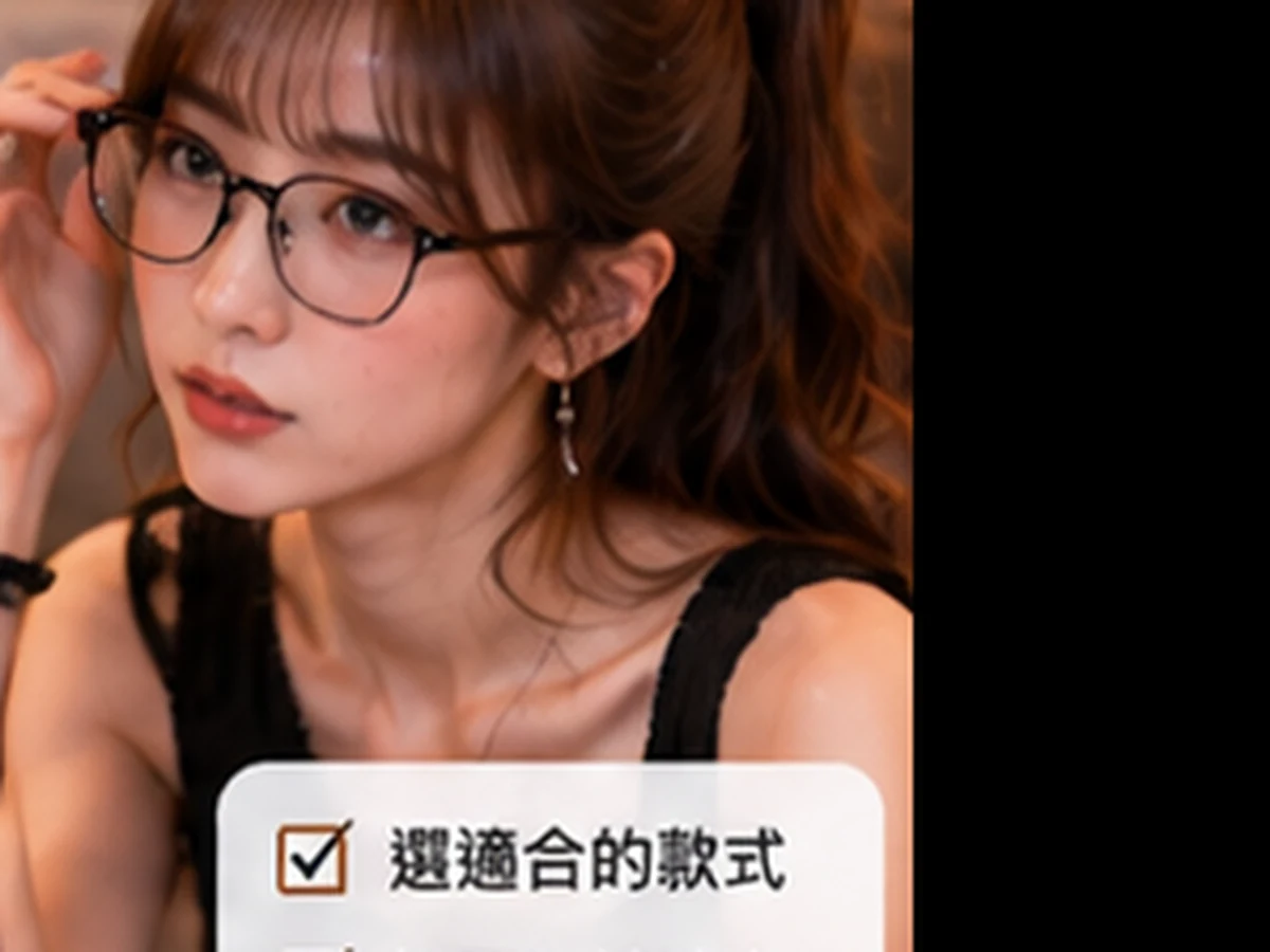 酒店公關眼鏡隱形眼鏡與妝感選擇