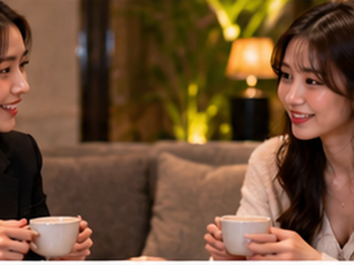 女經紀人持續追蹤新人上班狀況